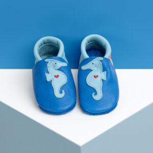 Seepferdchen blau